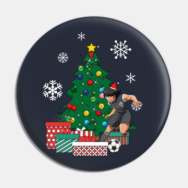 Kojiro Hyuga Around The Christmas Tree Captain Tsubasa Pin by Nova5