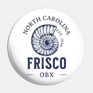 Frisco, NC Summertime Vacationing Seashell Pin