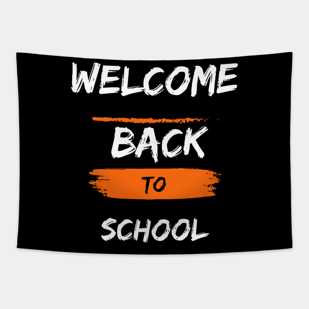 Welcome back to School Tapestry by kamalivan