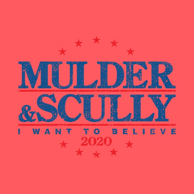 Mulder & Scully 2020 by huckblade