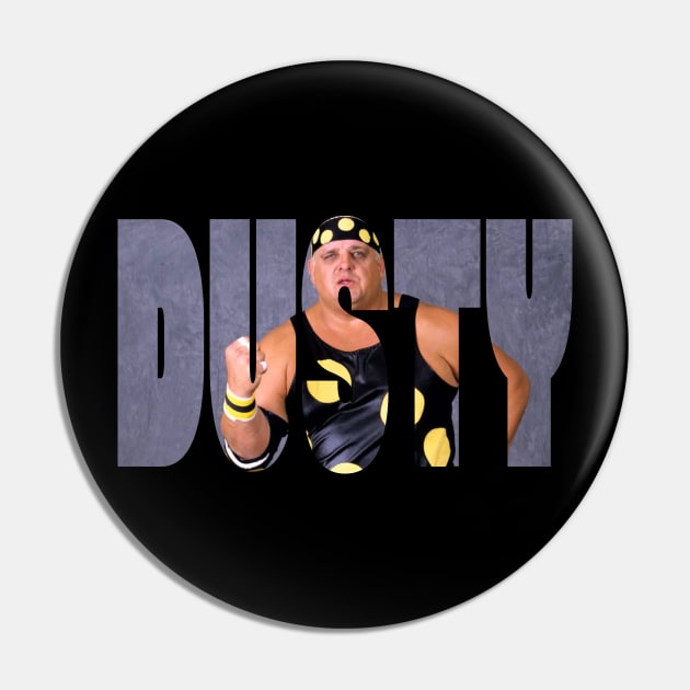 Dusty Rhodes - Polka Dots Pin by Tomorrowland Arcade