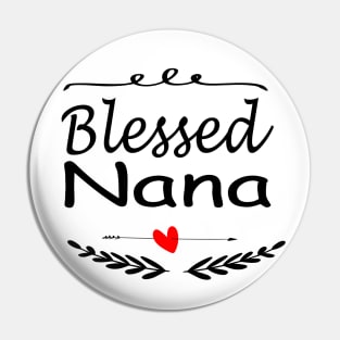 Blessed Nana Shirt Gift Nana Shirt, Christmas Gift for Grandma, Mothers Day Shirt nana shirt design Pin