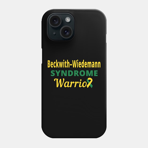 Beckwith–Wiedemann Syndrome Warrior BWS Awareness Phone Case by Color Fluffy