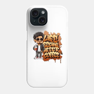 Life begins after coffee 1 Phone Case