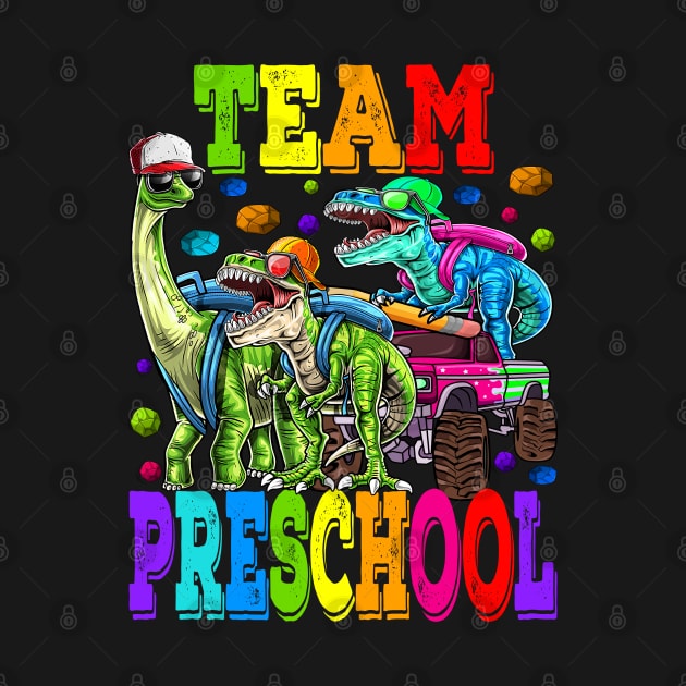 Team Preschool Monster Truck Dinosaur T Rex by eyelashget