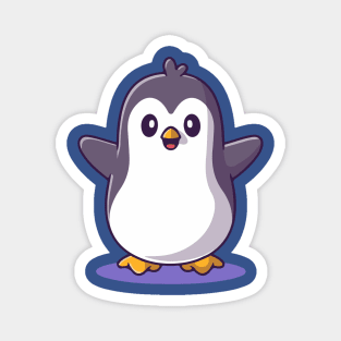 Baby Penguin Desing Magnet