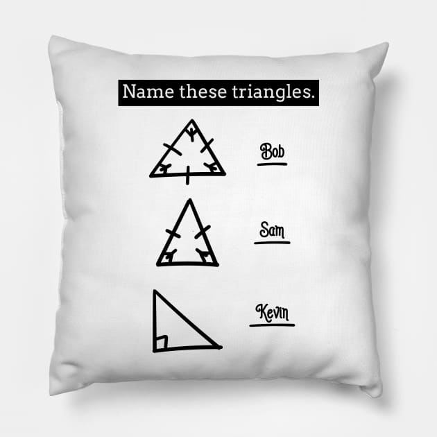 Name these triangles Pillow by Vectographers