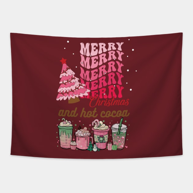 Merry Cocoa Christmas Delicacies Tapestry by DorothyPaw