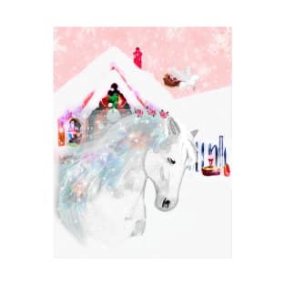 Horse Lovers Christmas Decoration T-Shirt