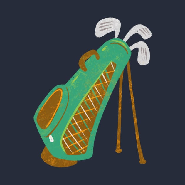 Golf Bag by Alexandra Franzese