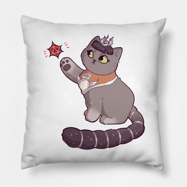 Baldurs Cat 3 - Shadowheart Pillow by nomsikka