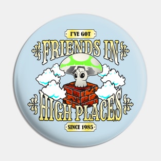 High Places 1UP New Pin