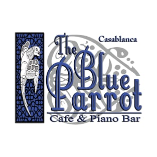 The Blue Parrot Cafe - Casablanca T-Shirt