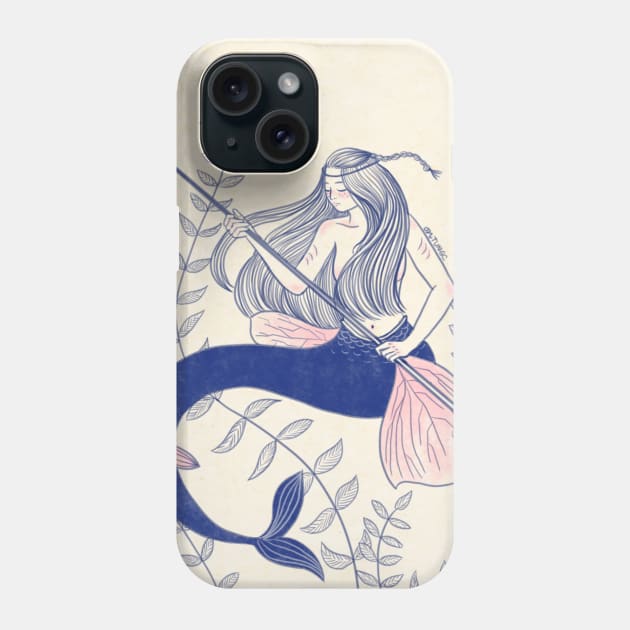 Mermaid Phone Case by ontungc