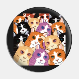 The Cats are watching you Pin