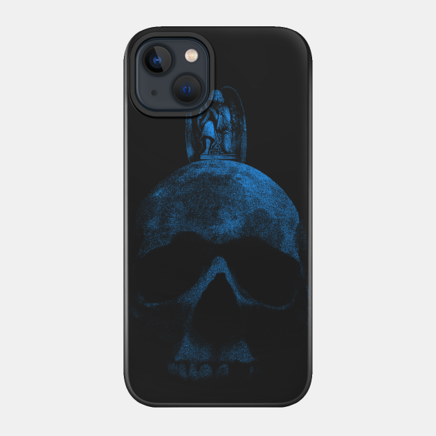Sacred Blues - Skull - Phone Case