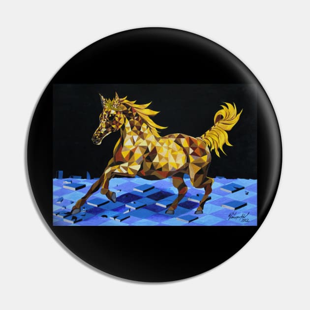 Golden horse found in my dreams Pin by jleopold