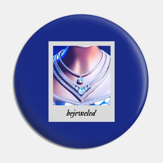 bejeweled aesthetic Pin by sadieillust