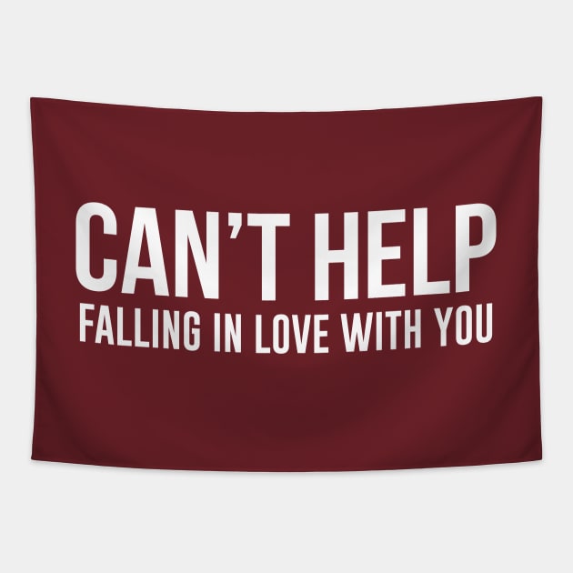 Can't Help Falling In Love With You Tapestry by TheArtism