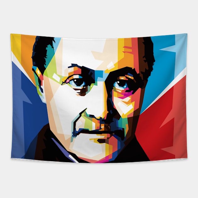 Auguste Comte Tapestry by Wijaya6661