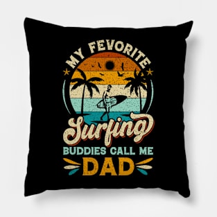 Papa Dad T-Shirt Pillow