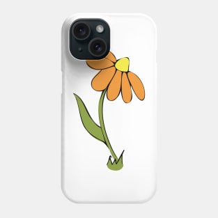 Daisy Whimsical Cartoon Illustration Happy Colours Phone Case