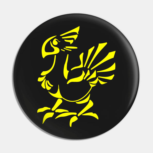 Chocobo Pin by D1rtysArt