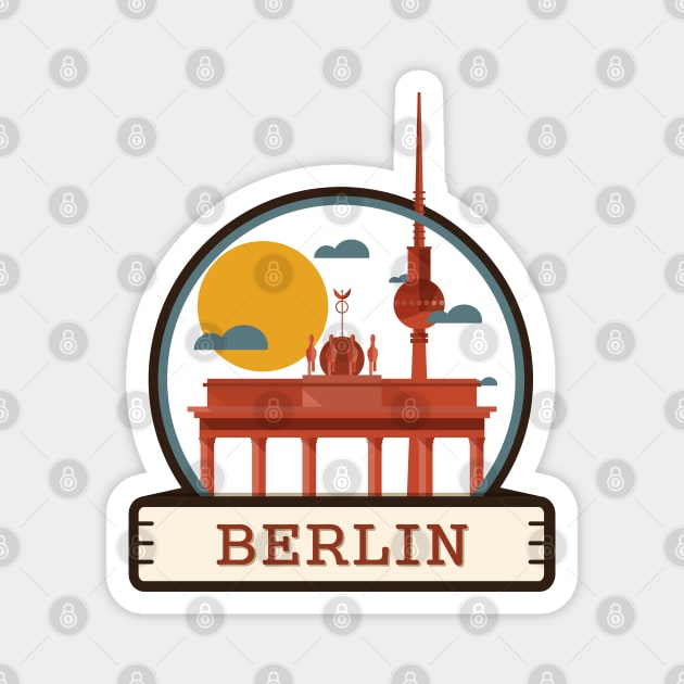 Berlin Magnet by TambuStore