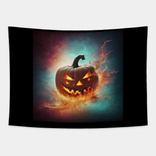 Dazzling pumpkin Tapestry