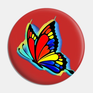 Bright and Bold Butterfly Pin