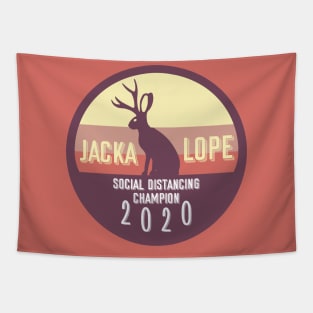 Jackalope: Social Distance Champion Tapestry