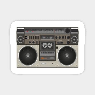 Retro  Boombox Magnet