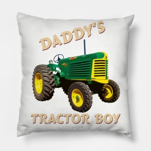 Daddy's tractor boy Pillow