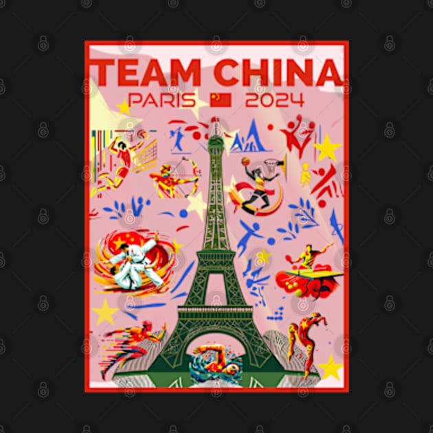 Team China - Paris 2024 by Dec69 Studio