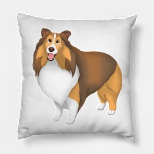 Sable Shetland Sheepdog Dog Sheltie Pillow