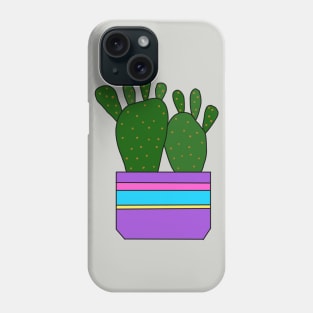 Cute Cactus Design #5: Cacti With Toes Phone Case