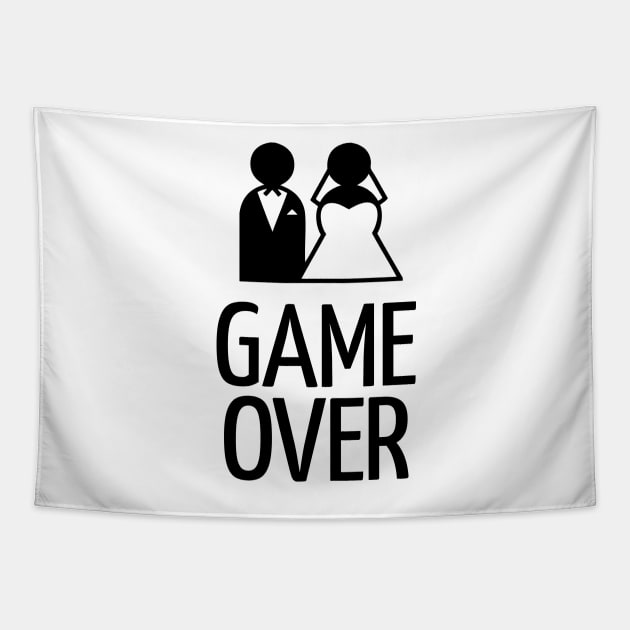 Game Over Tapestry by NVDesigns