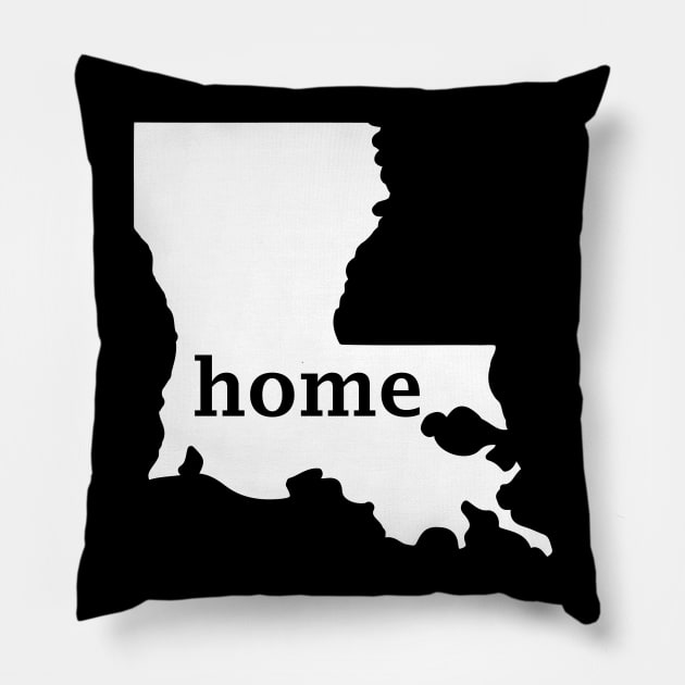 Louisiana Home Pillow by TBM Christopher