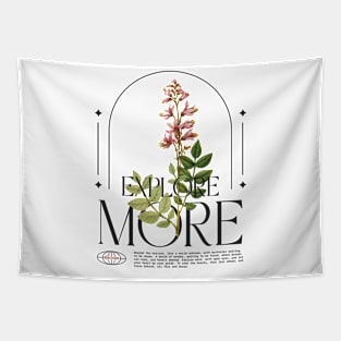 Explore More Floral Wildflower Wild Flowers Travel Traveler Tapestry