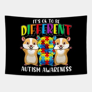 Colorful It's OK To Be Different Autism Awareness Tapestry