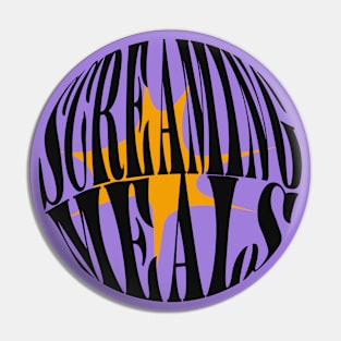 Screaming Meals Podcast Pin