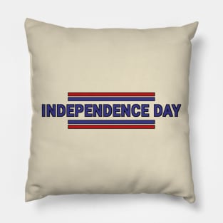 Independence day Three LIne Pillow