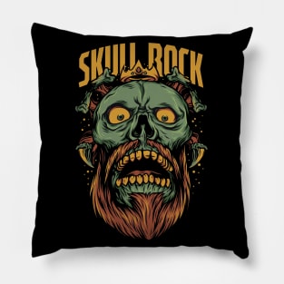 Skull Rock King Pillow