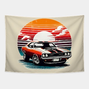 Muscle Car Tapestry