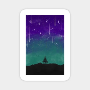 Zodiac in the night sky Magnet