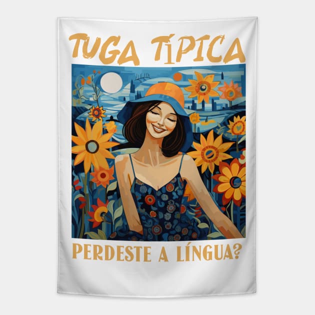 perdeste a língua v3 Tapestry by H2Ovib3s