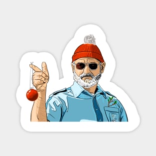 Steve Zissou Christmas Magnet