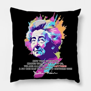 Golda Meir Pillow