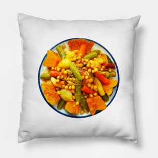 Couscous, Famous Moroccan Food, Cute Gift For Morocco Food Lover Pillow