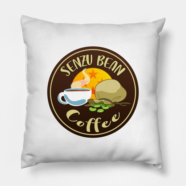 Senzu Bean Coffee Pillow by Jhall